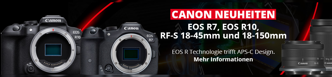 Canon EOS R7 EOS R10 mehr erfahren