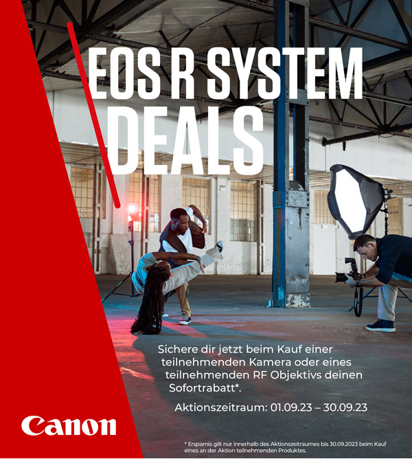 Canon EOS R System Deals bei PHOTO UNIVERSAL